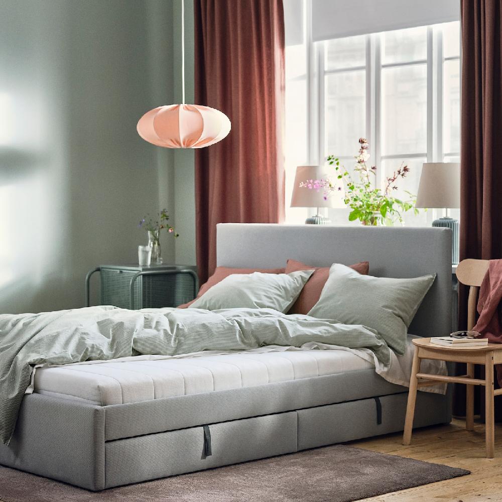 IKEA ÅFJÄLL Schaummatratze mittelfest/weiß 90x200 cm 2025