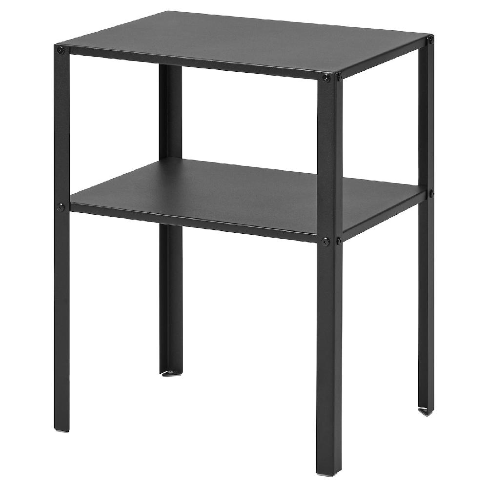 IKEA KNARREVIK Ablagetisch schwarz 42x34 cm