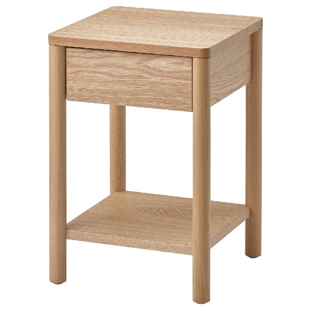 IKEA TONSTAD Ablagetisch Eichenfurnier 40x40x59 cm