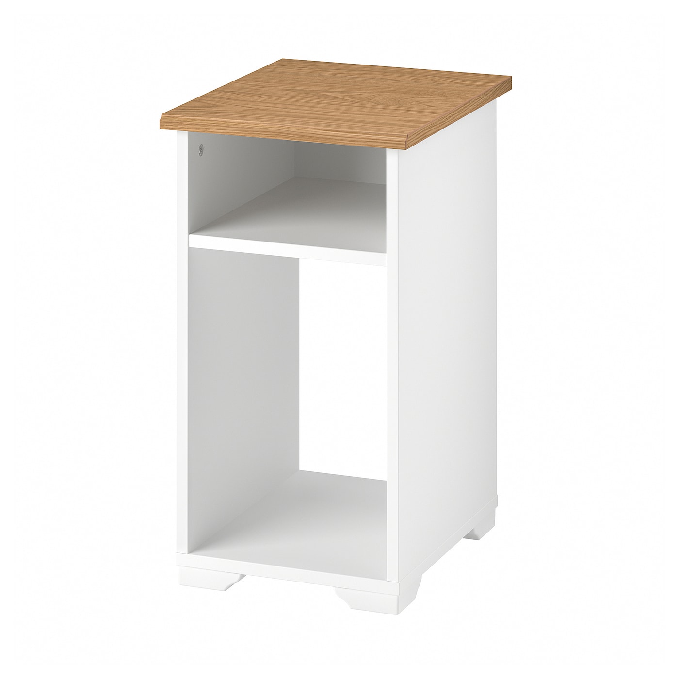 IKEA SKRUVBY Beistelltisch weiß 40x32 cm