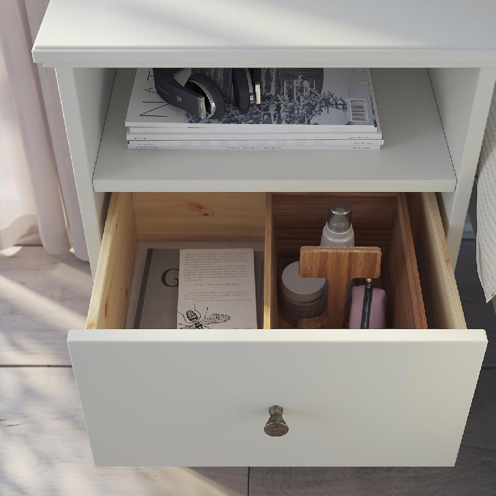 IKEA IDANÄS Ablagetisch weiß 47x40 cm Blitzangebot