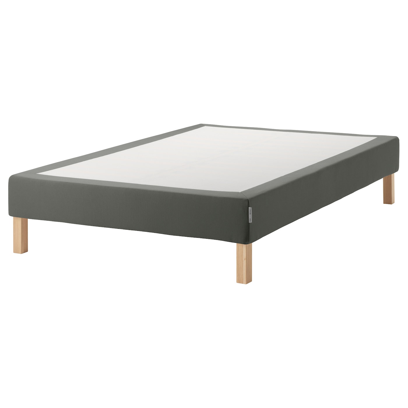 IKEA ESPEVÄR Bettgestell mit Lattenrost dunkelgrau 140x200 cm