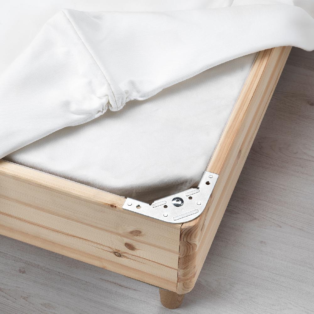 IKEA ESPEVÄR Bettpodest mit Federkern weiß 180x200 cm Begrenzte Freigabe