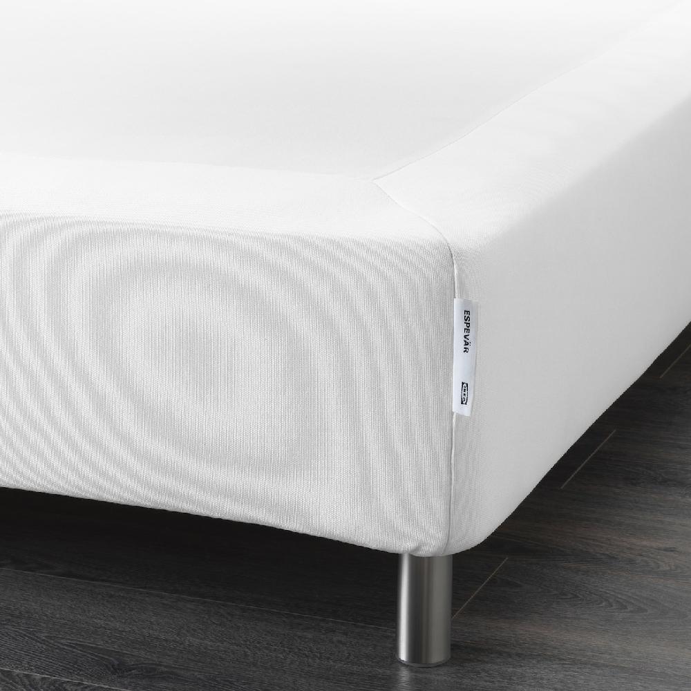 IKEA ESPEVÄR Boxspring mit Beinen weiß 140x200 cm Neueste Stile