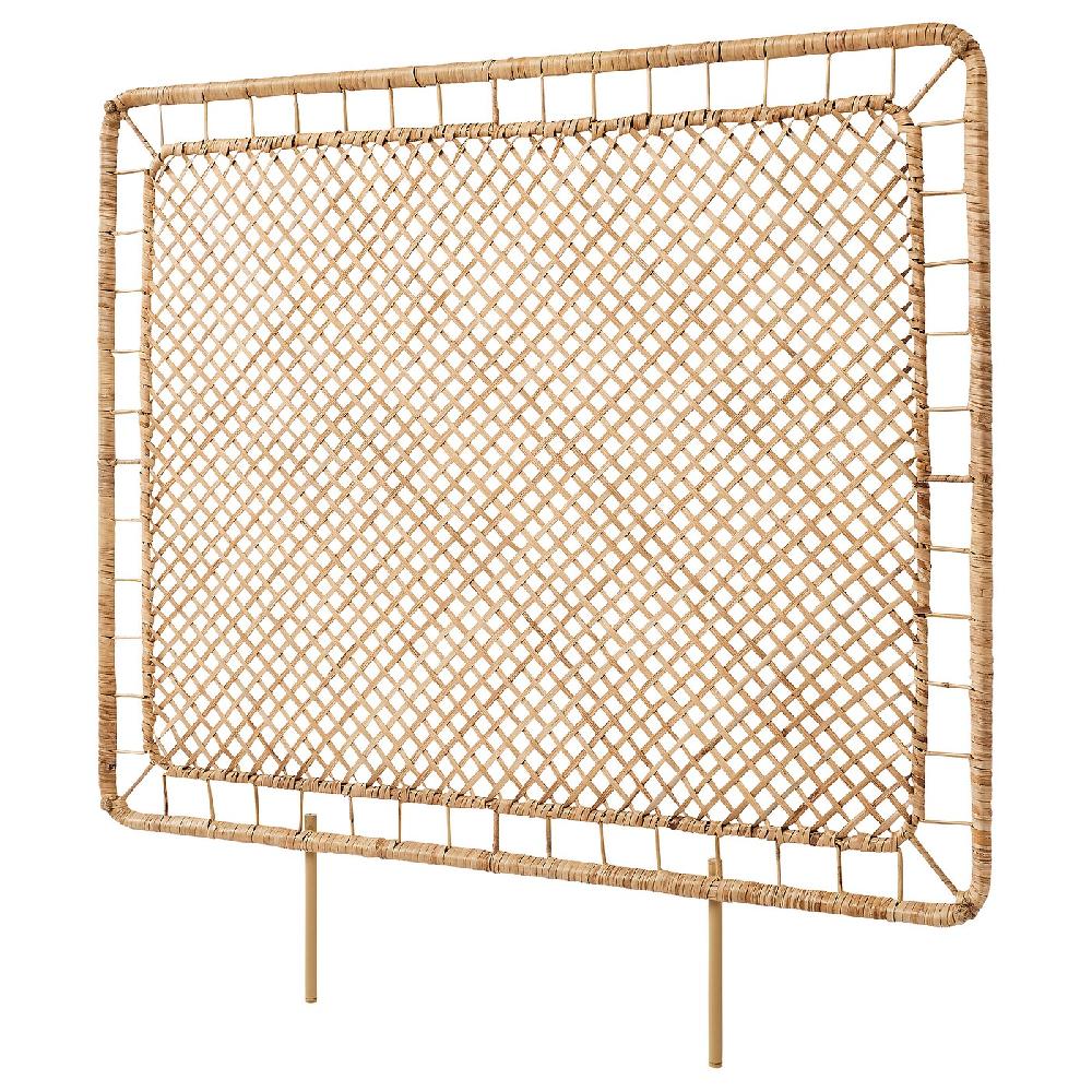 IKEA TOLKNING Kopfteil Handarbeit Rattan
