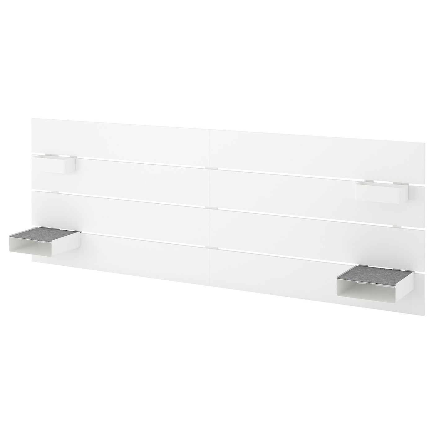 IKEA NORDLI Kopfteil weiß 140/160 cm