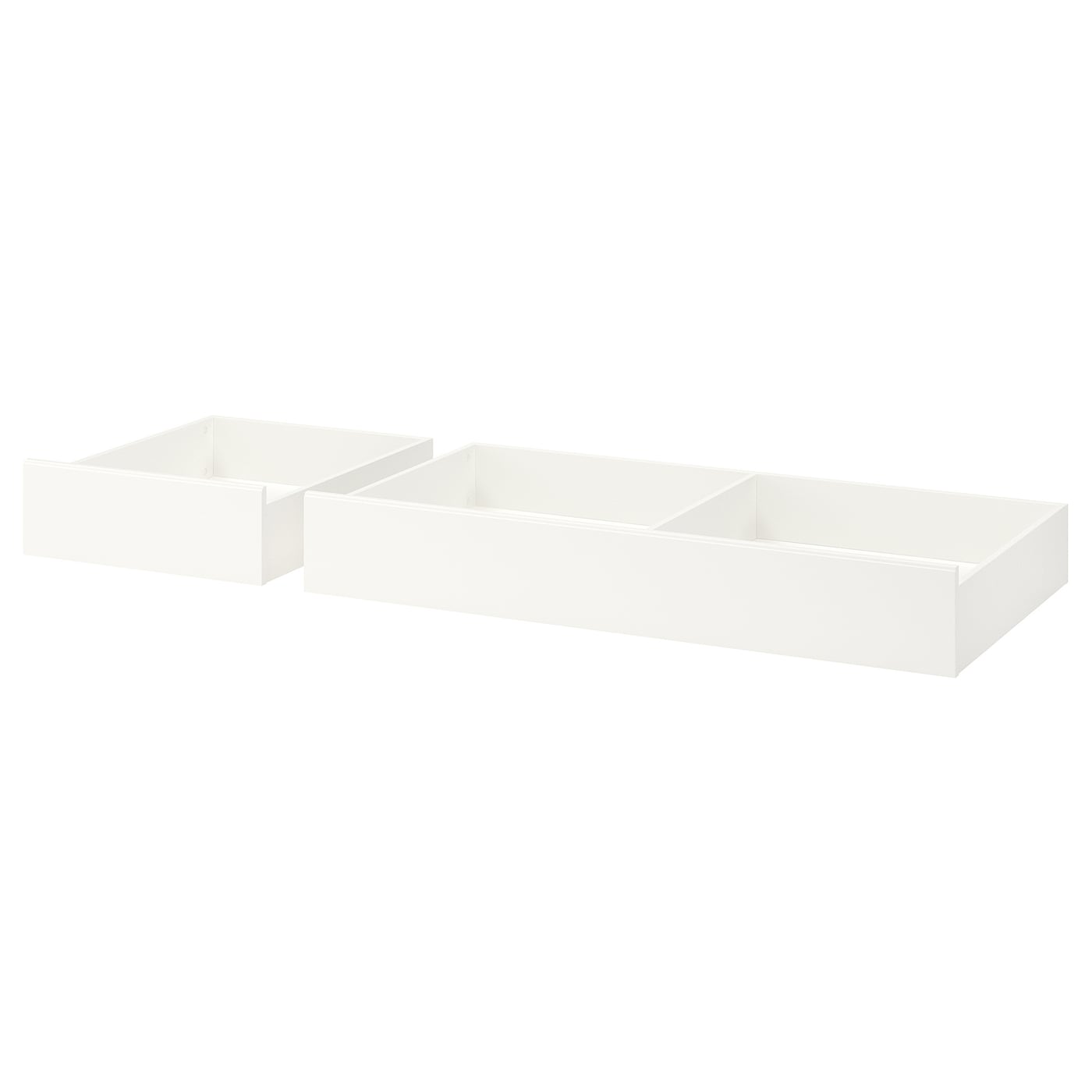 IKEA SONGESAND Bettkasten 2er-Set weiß 200 cm