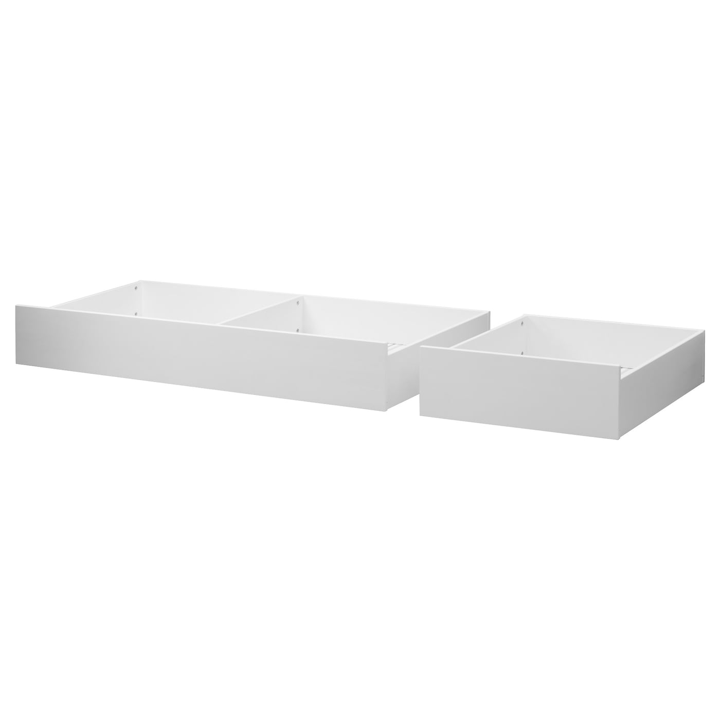 IKEA HEMNES Bettkasten 2er-Set weiß gebeizt 200 cm