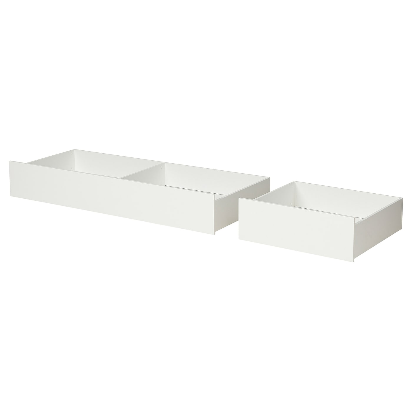 IKEA VIHALS Bettkasten 2er-Set weiß 200 cm