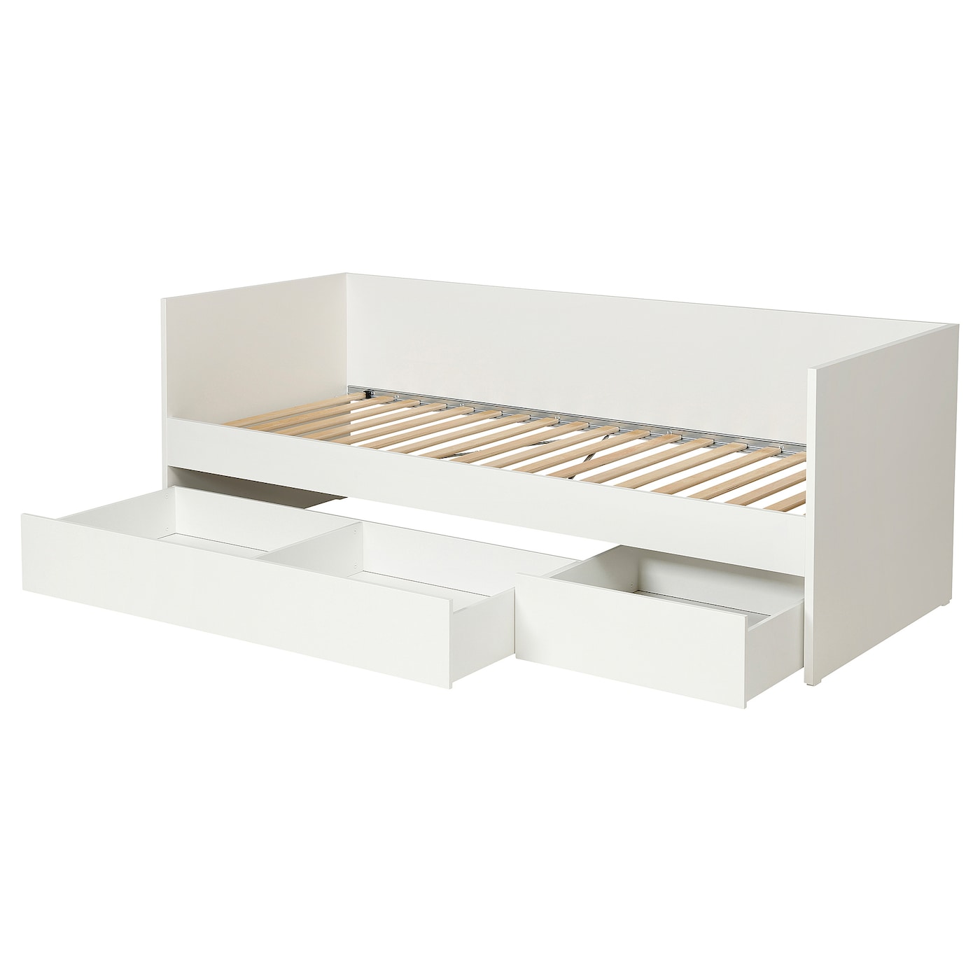 IKEA VIHALS Bettkasten 2er-Set weiß 200 cm Auslauf
