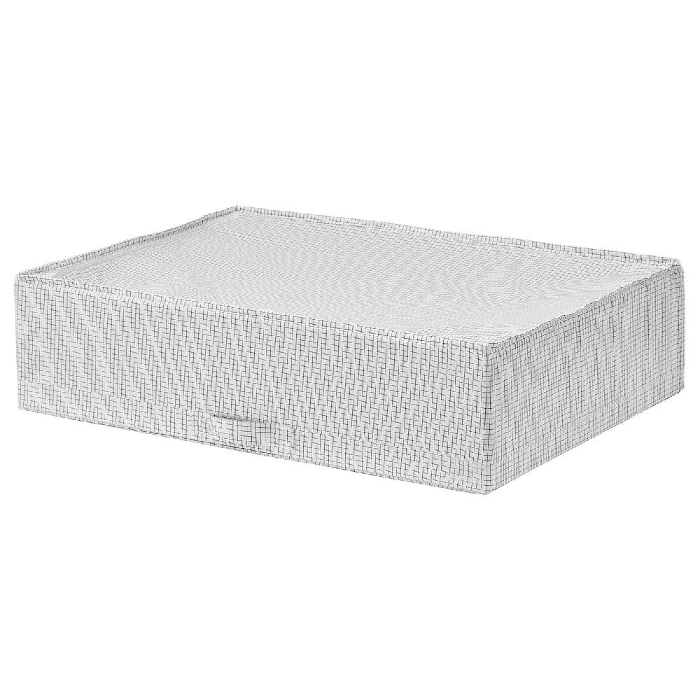 IKEA STUK Tasche weiß/grau 71x51x18 cm