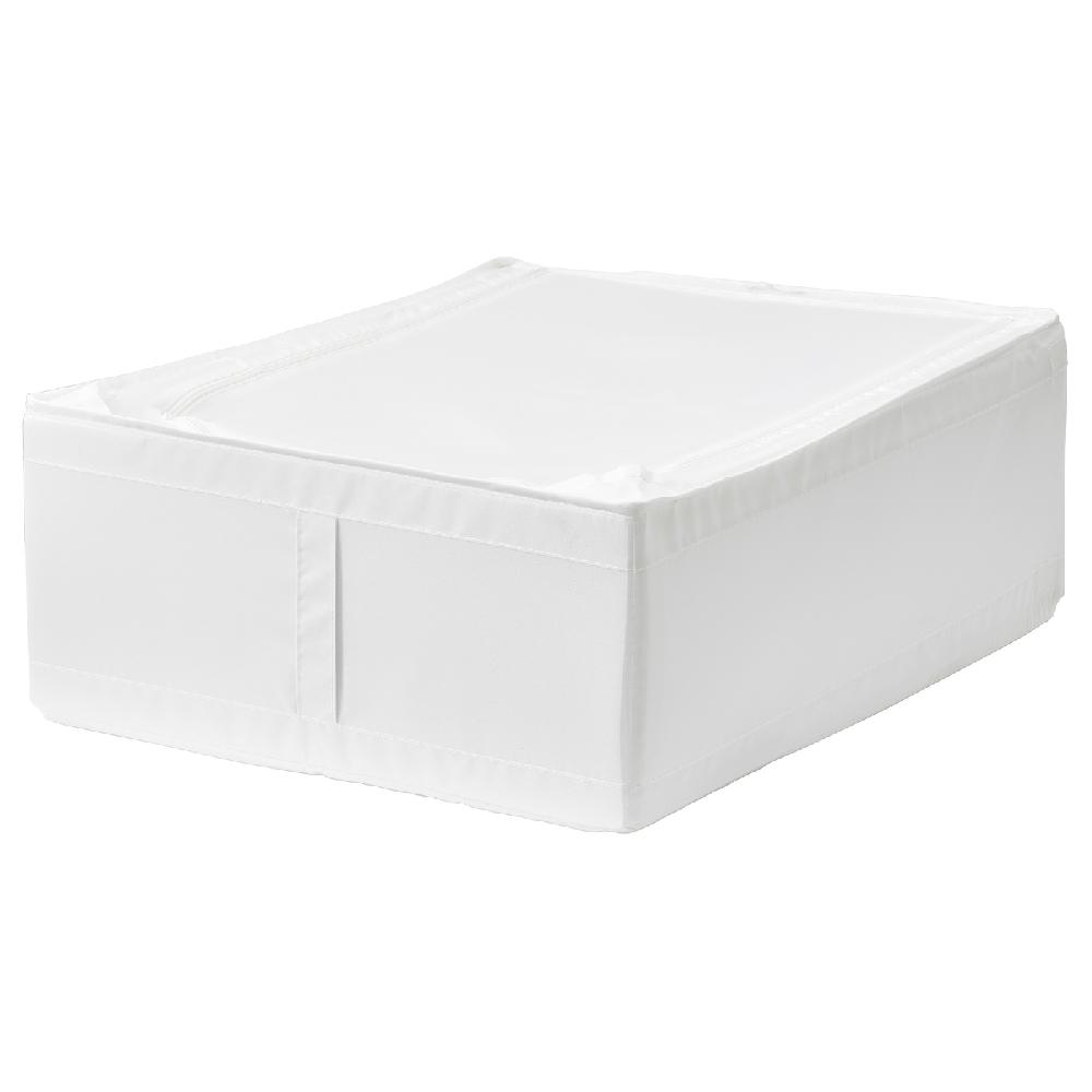 IKEA SKUBB Tasche weiß 43x53x19 cm