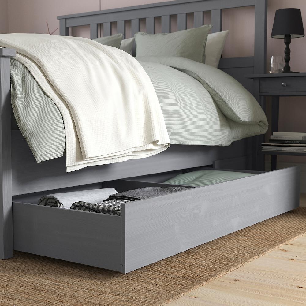 IKEA HEMNES Bettkasten 2er-Set grau lasiert 200 cm Fabrikpreis