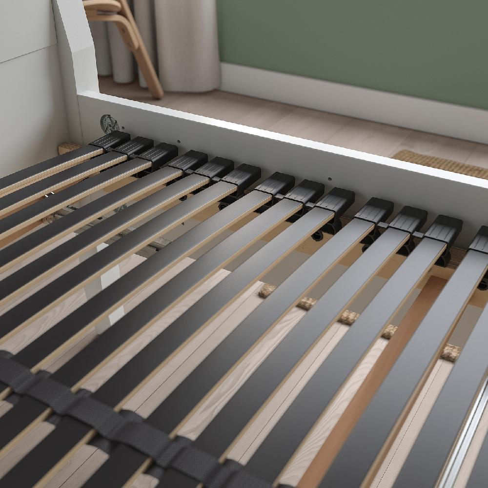 IKEA LEIRSUND Federholzrahmen verstellbar 80x200 cm Großer Ausverkauf