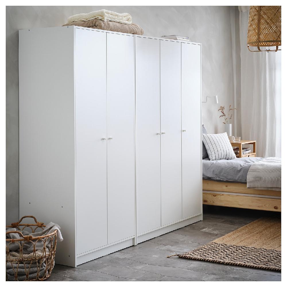IKEA KLEPPSTAD Schrank mit 2 Türen weiß 79x176 cm Exklusive Angebote
