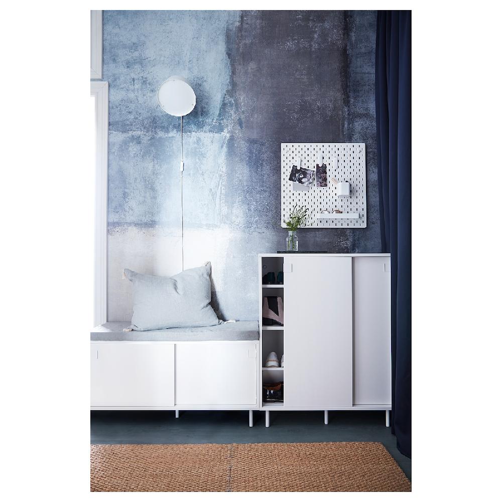IKEA MACKAPÄR Aufbewahrung weiß 80x35x102 cm Super Sparpreis