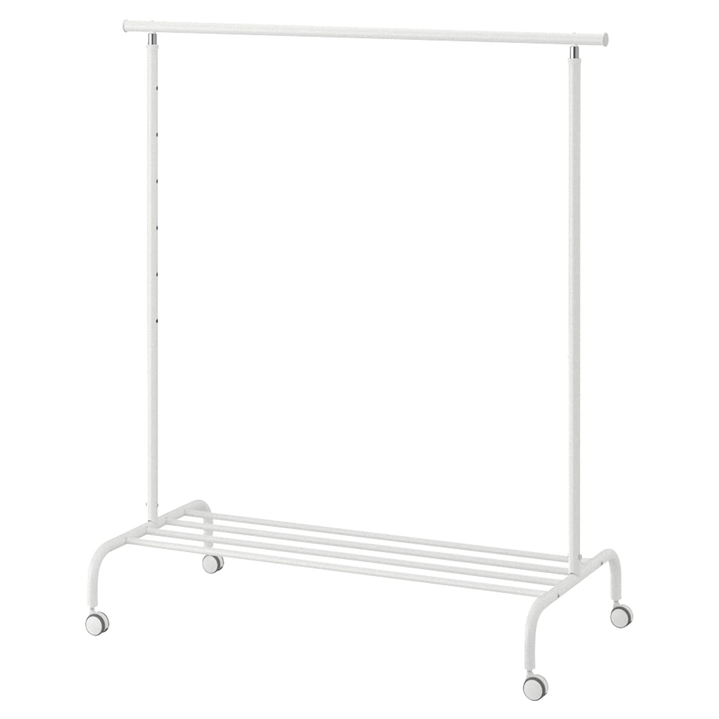 IKEA RIGGA Garderobenständer weiß