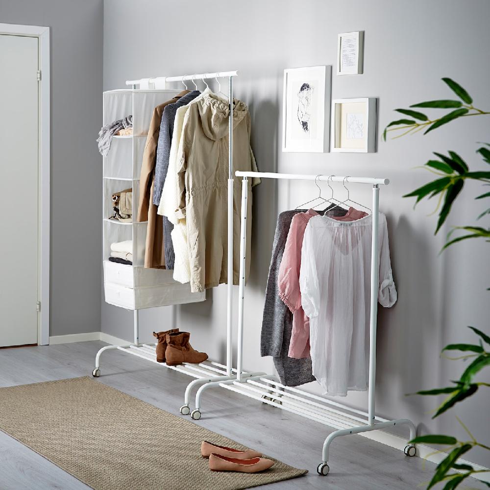 IKEA RIGGA Garderobenständer weiß Zeitbegrenzte Promotion