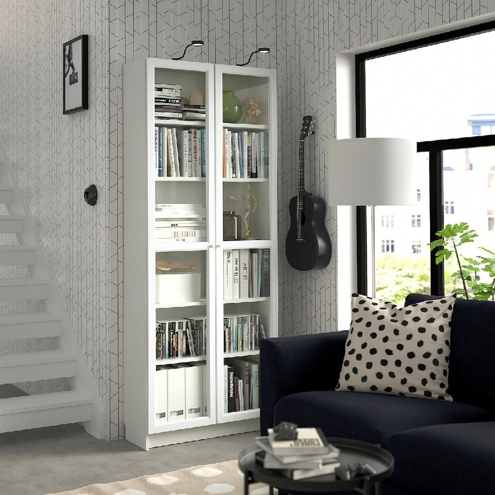 IKEA BILLY / OXBERG Bücherregal weiß 80x30x202 cm Super Rabatt