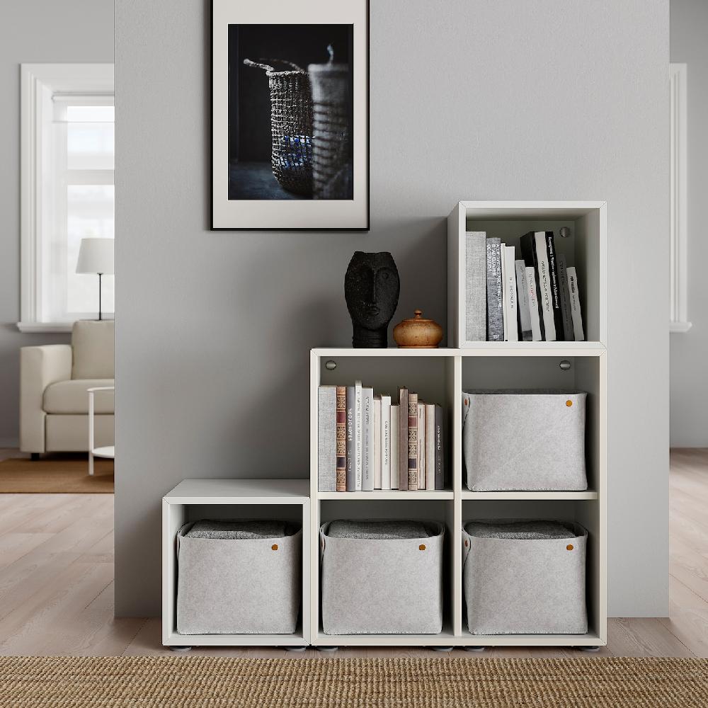 IKEA EKET Schrankkombination/Füße weiß 105x35x107 cm Im Verkauf