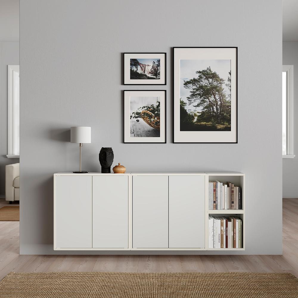 IKEA EKET Schrankkombination für Wandmontage weiß 175x35x70 cm Verkauf