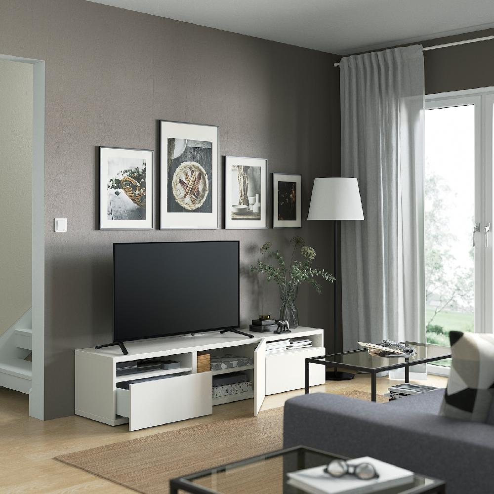 IKEA BESTÅ TV-Bank weiß/Lappviken weiß 180x42x39 cm Black Friday