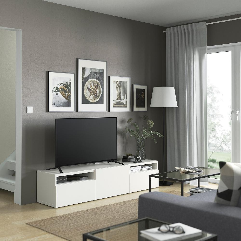 IKEA BESTÅ TV-Bank weiß/Lappviken weiß 180x42x39 cm Black Friday