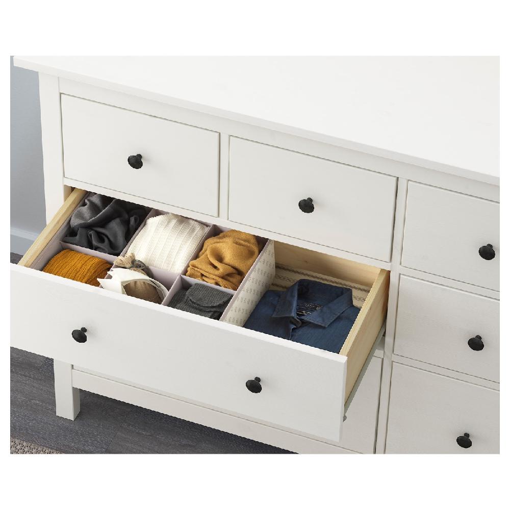 IKEA HEMNES Kommode mit 8 Schubladen weiß gebeizt 160x96 cm Exklusive Angebote