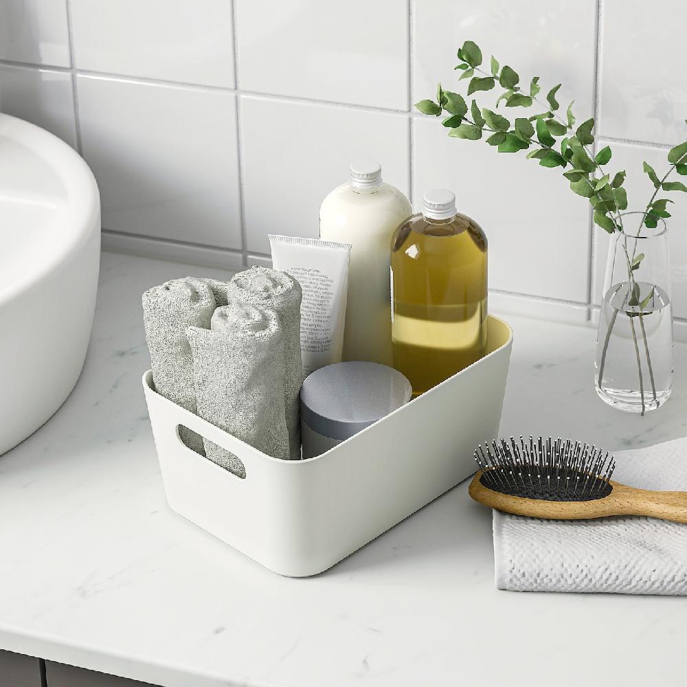 IKEA UPPDATERA Box weiß 24x17 cm Riesige Ersparnisse