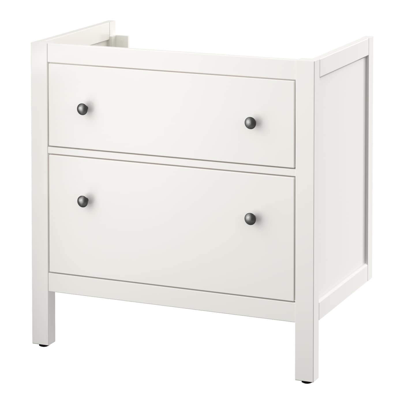 IKEA HEMNES Waschbeckenschrank/2 Schubl. weiß 80x47x83 cm