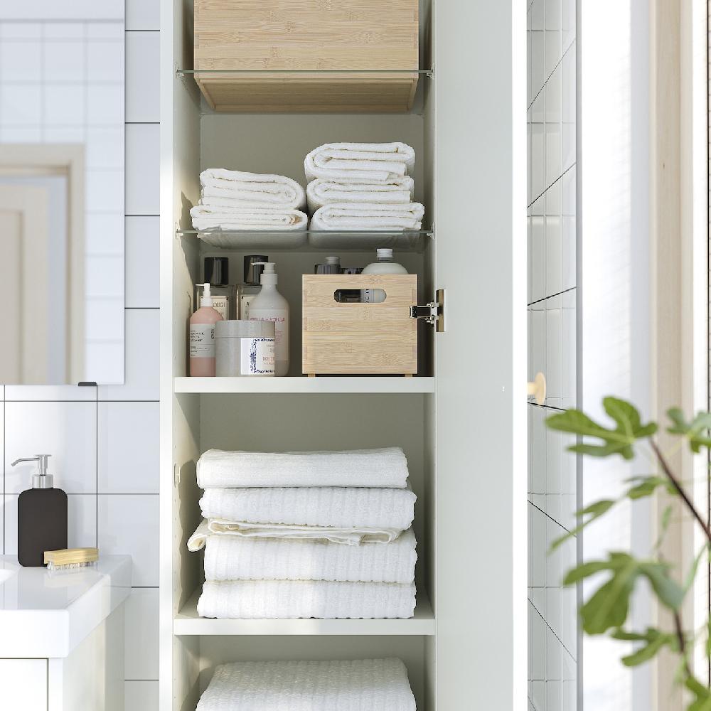 IKEA HAVBÄCK Hochschrank mit Tür weiß 40x35x195 cm Letzter Tag