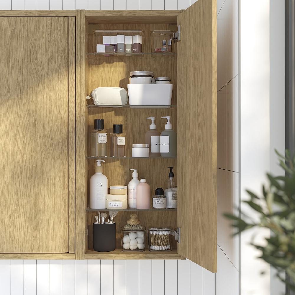 IKEA ÄNGSJÖN Wandschrank mit Tür Eichenachbildung 40x15x95 cm Nur für heute