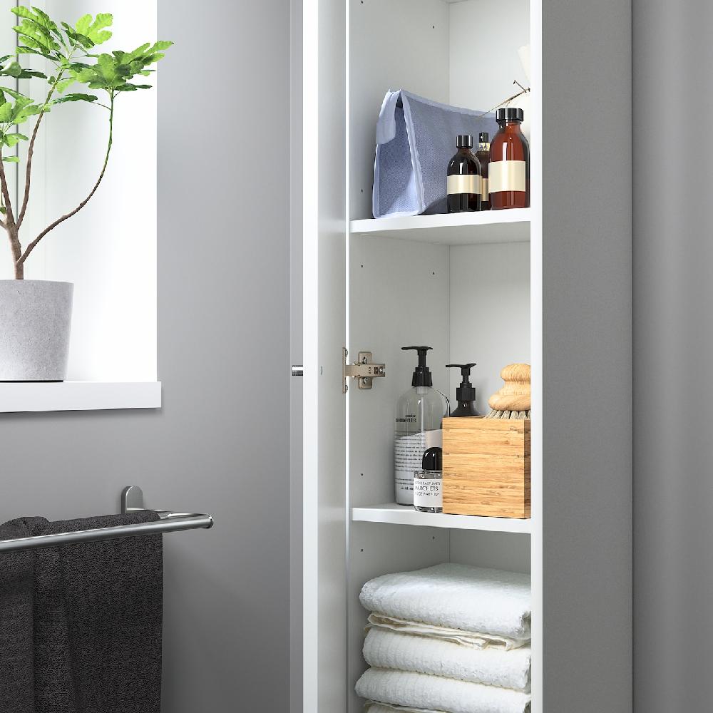 IKEA NYSJÖN Hochschrank weiß 30x190 cm Sonderangebot der Fabrik