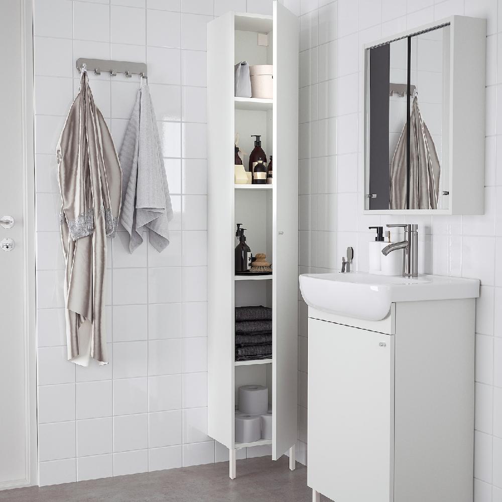 IKEA NYSJÖN Hochschrank weiß 30x190 cm Sonderangebot der Fabrik