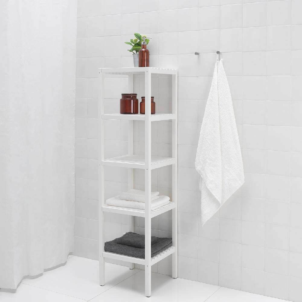 IKEA MUSKAN Regal weiß 37x140 cm 2025