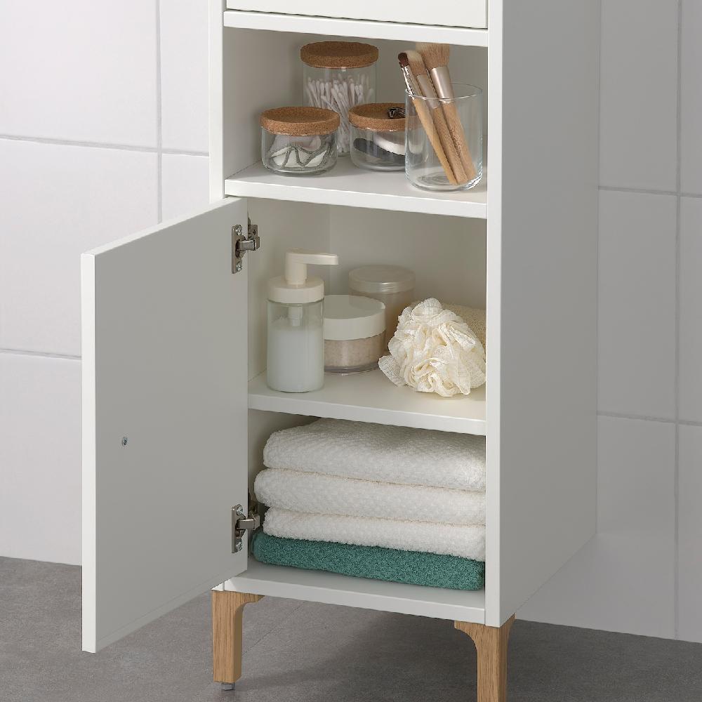 IKEA NORSÄLVEN Schrank weiß 32x32x94 cm Outlet