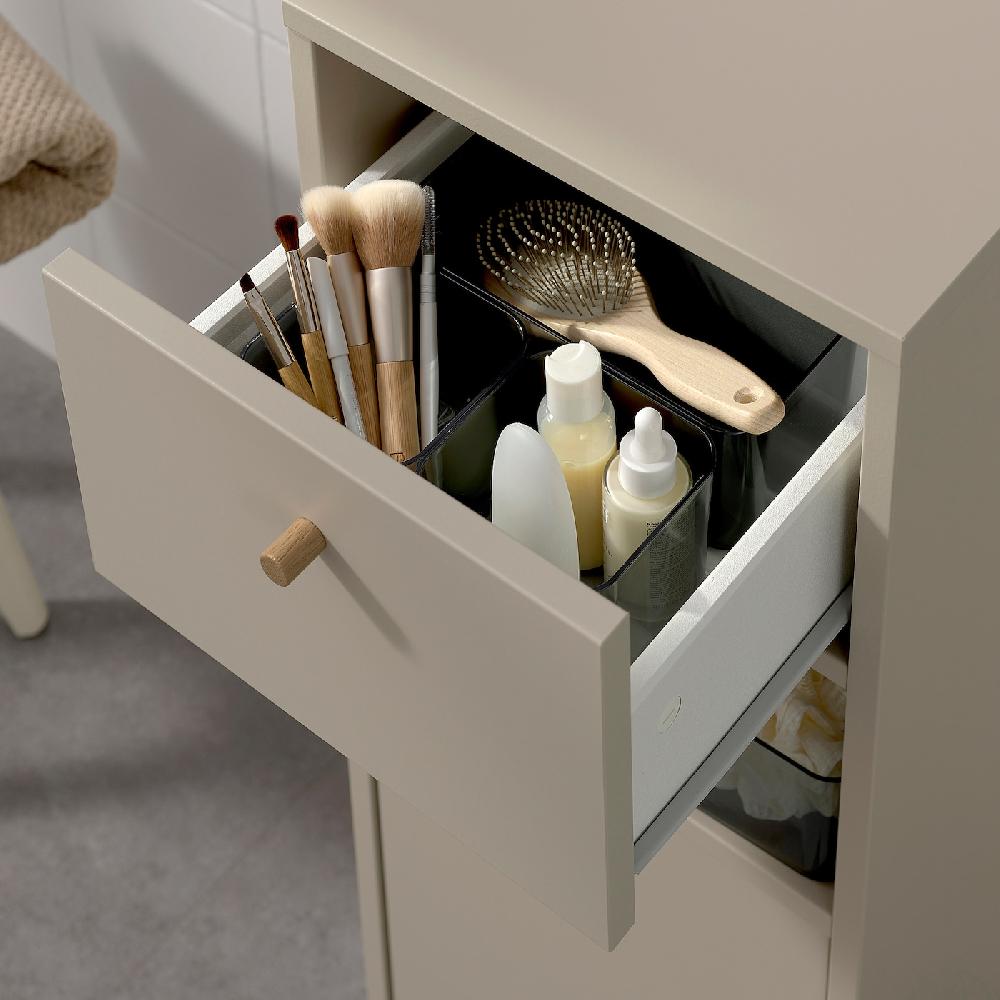 IKEA NORSÄLVEN Schrank beige 32x32x94 cm Auslauf