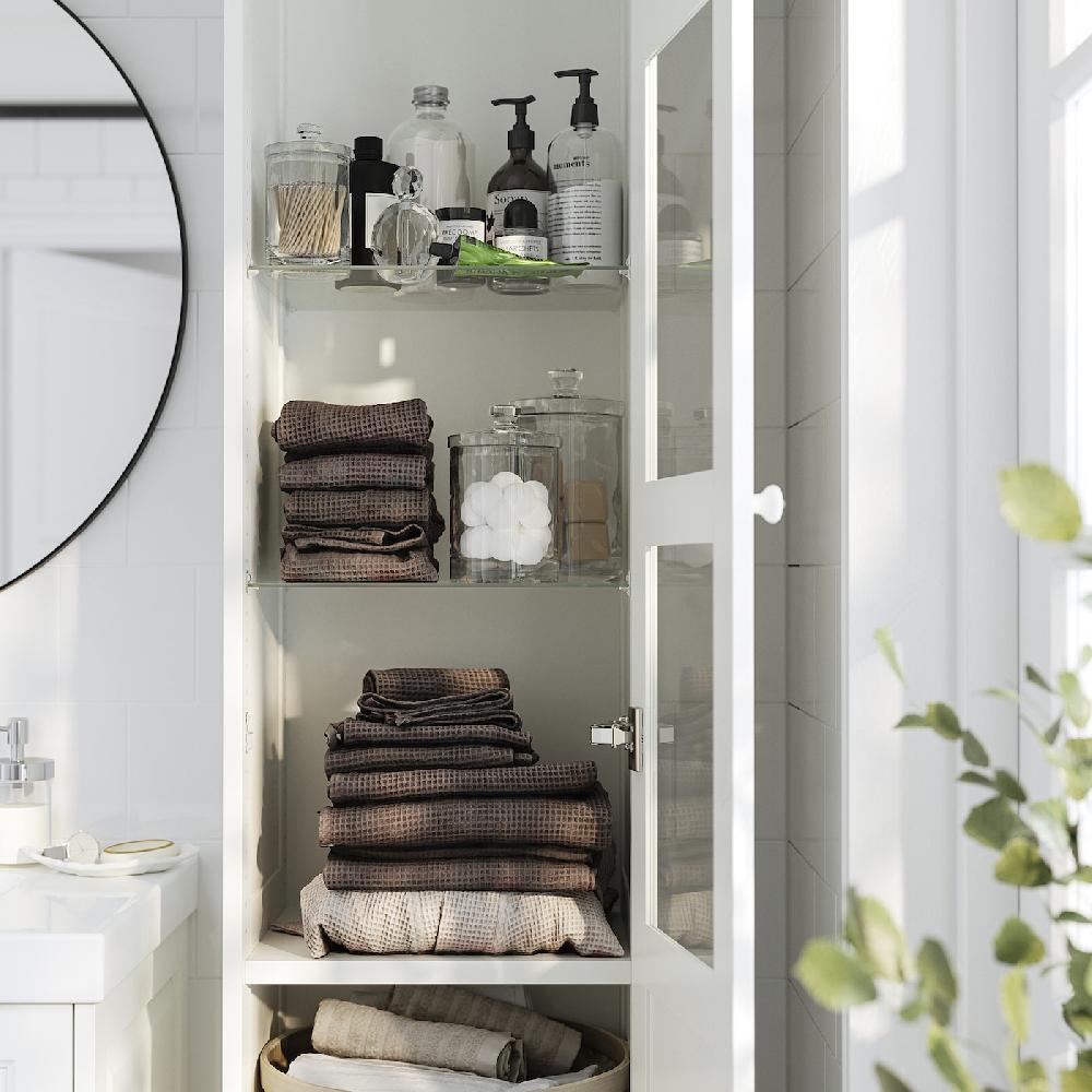 IKEA TÄNNFORSEN Hochschrank mit Tür weiß 40x35x195 cm Kostenloser Versand