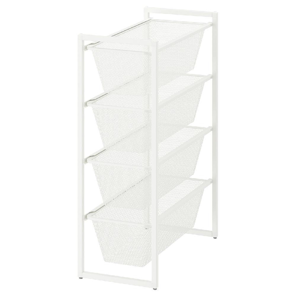 IKEA JONAXEL Aufbewahrungskombi weiß 25x51x70 cm