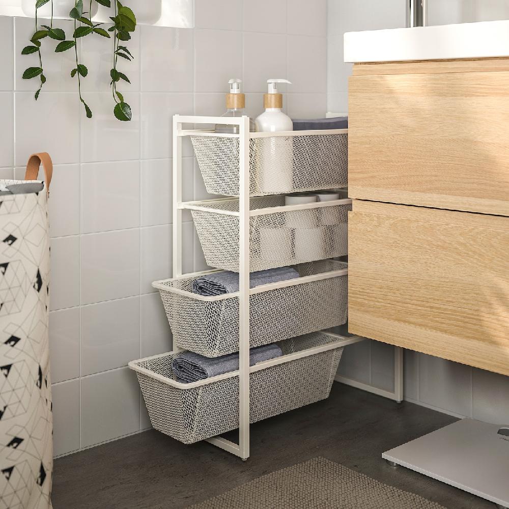 IKEA JONAXEL Aufbewahrungskombi weiß 25x51x70 cm Limitierter Zeitrabatt