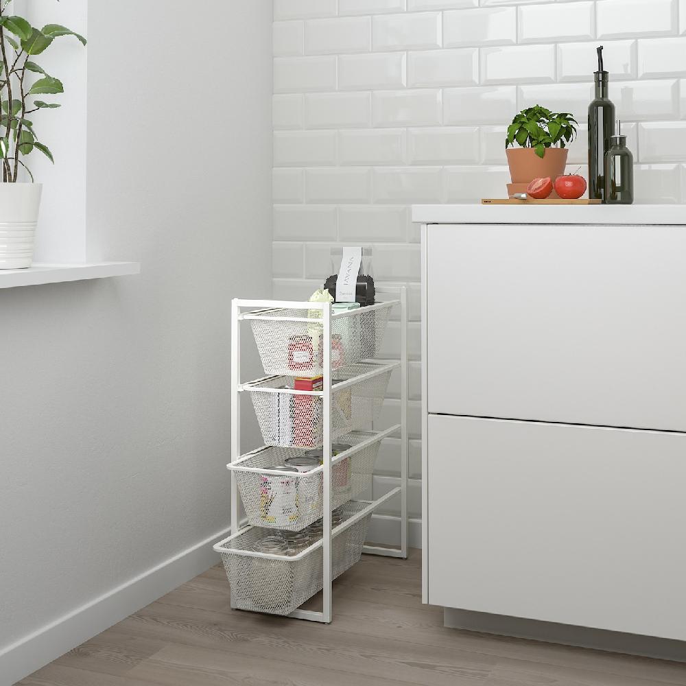 IKEA JONAXEL Aufbewahrungskombi weiß 25x51x70 cm Limitierter Zeitrabatt
