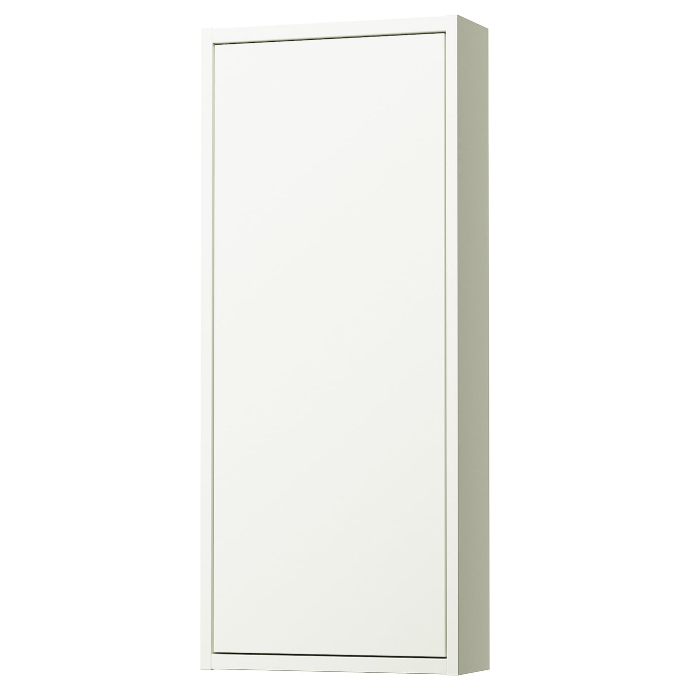 IKEA HAVBÄCK Wandschrank mit Tür weiß 40x15x95 cm