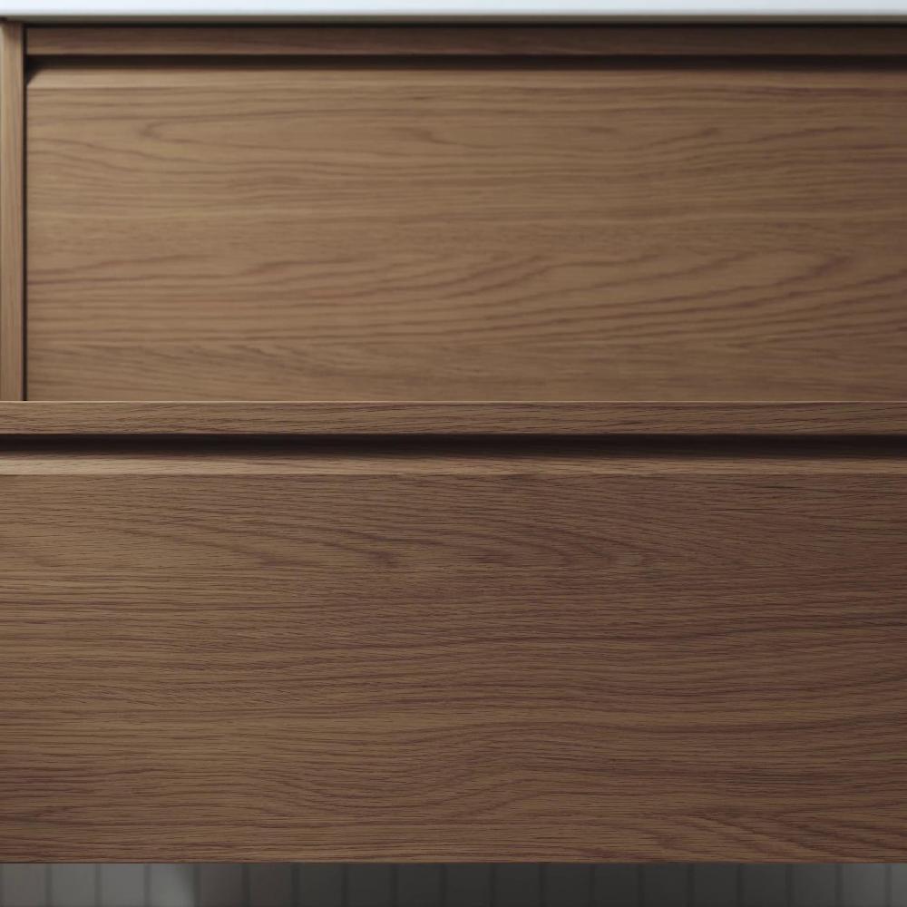 IKEA ÄNGSJÖN Wandschrank mit Tür braun Eichenachbildung 40x15x95 cm Black Friday