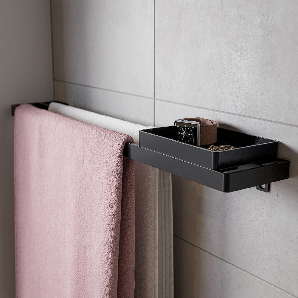 IKEA SKOGSVIKEN Tablett schwarz 10x15 cm Lagerräumung