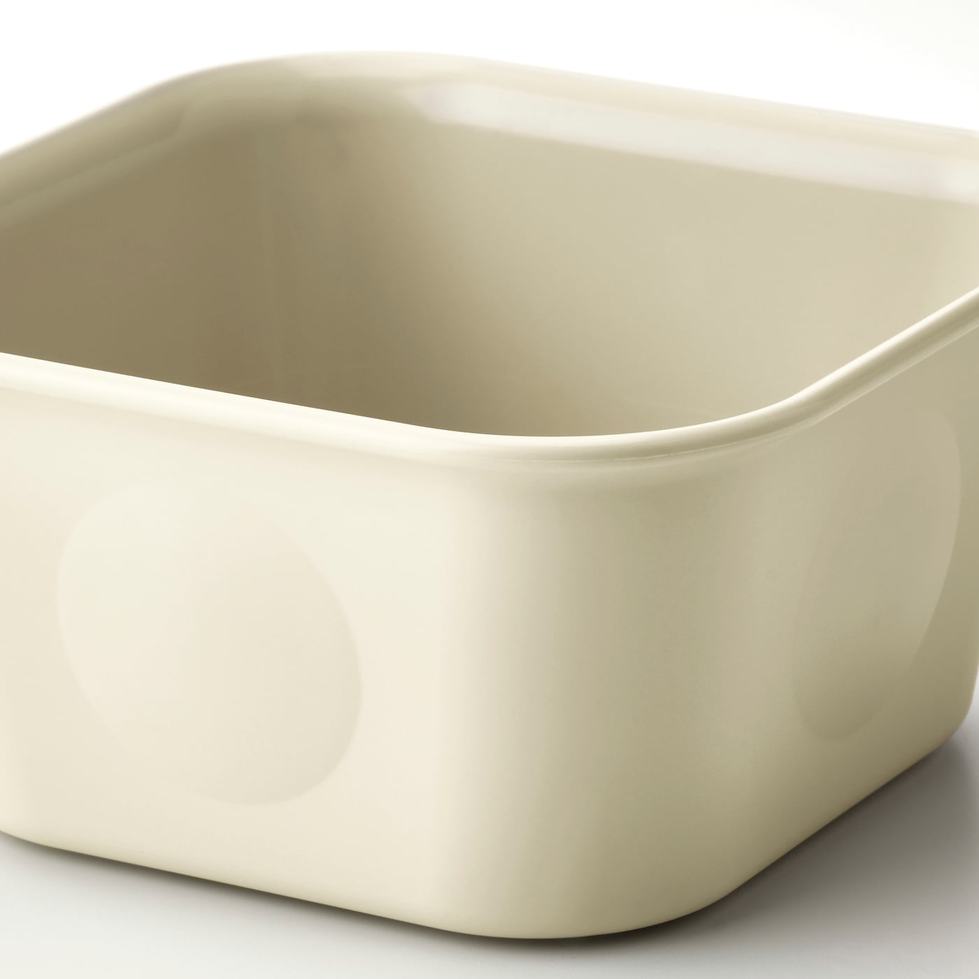 IKEA NOJIG Sortierbox Kunststoff/beige 10x10x5 cm Sonderangebote