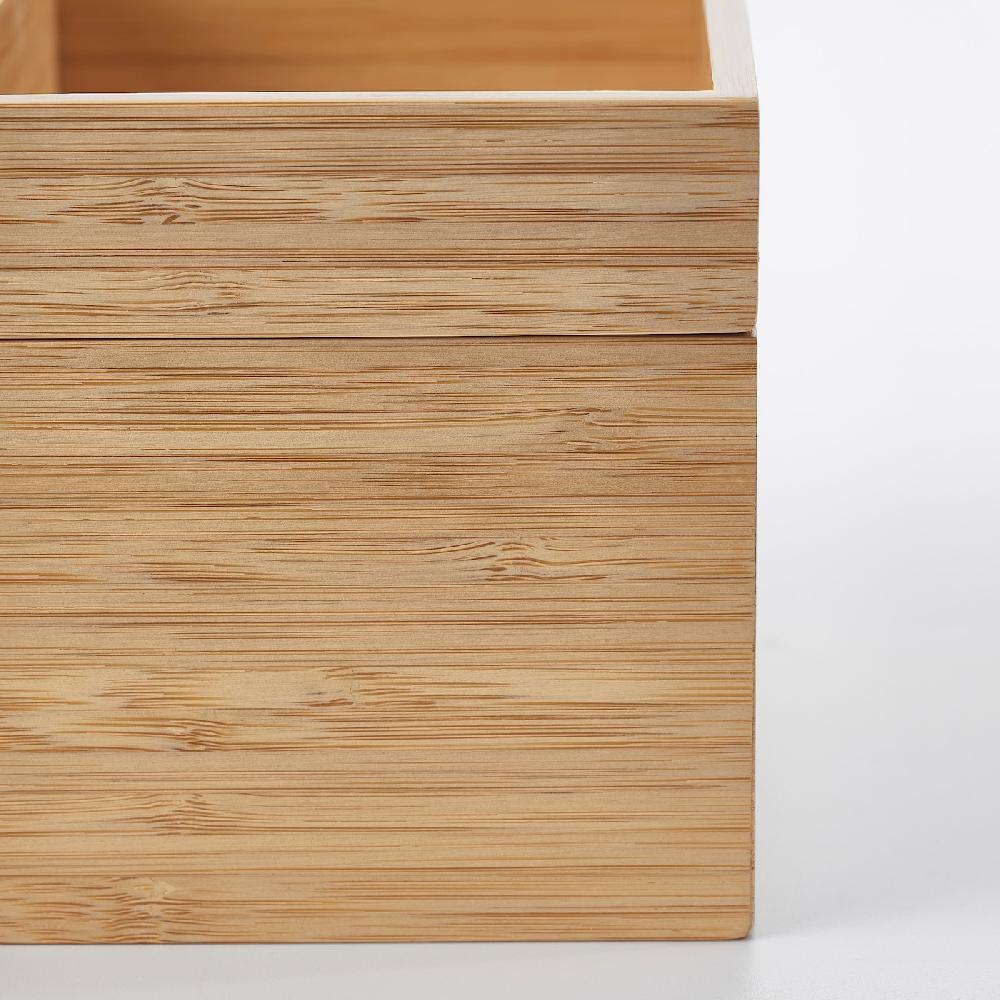 IKEA DRAGAN Badezimmer-Set 4-tlg. Bambus Riesige Ersparnisse