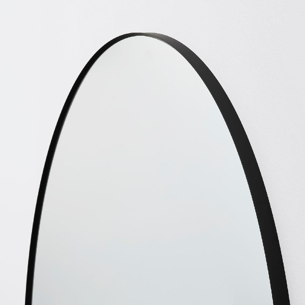 IKEA LINDBYN Spiegel schwarz 80 cm Kostenlose Rückgabe