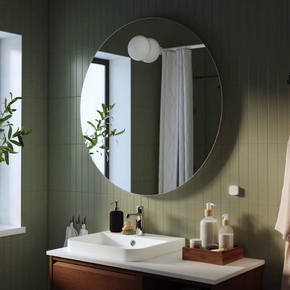 IKEA FAXÄLVEN Spiegel mit Beleuchtung 80 cm Neueste Stile