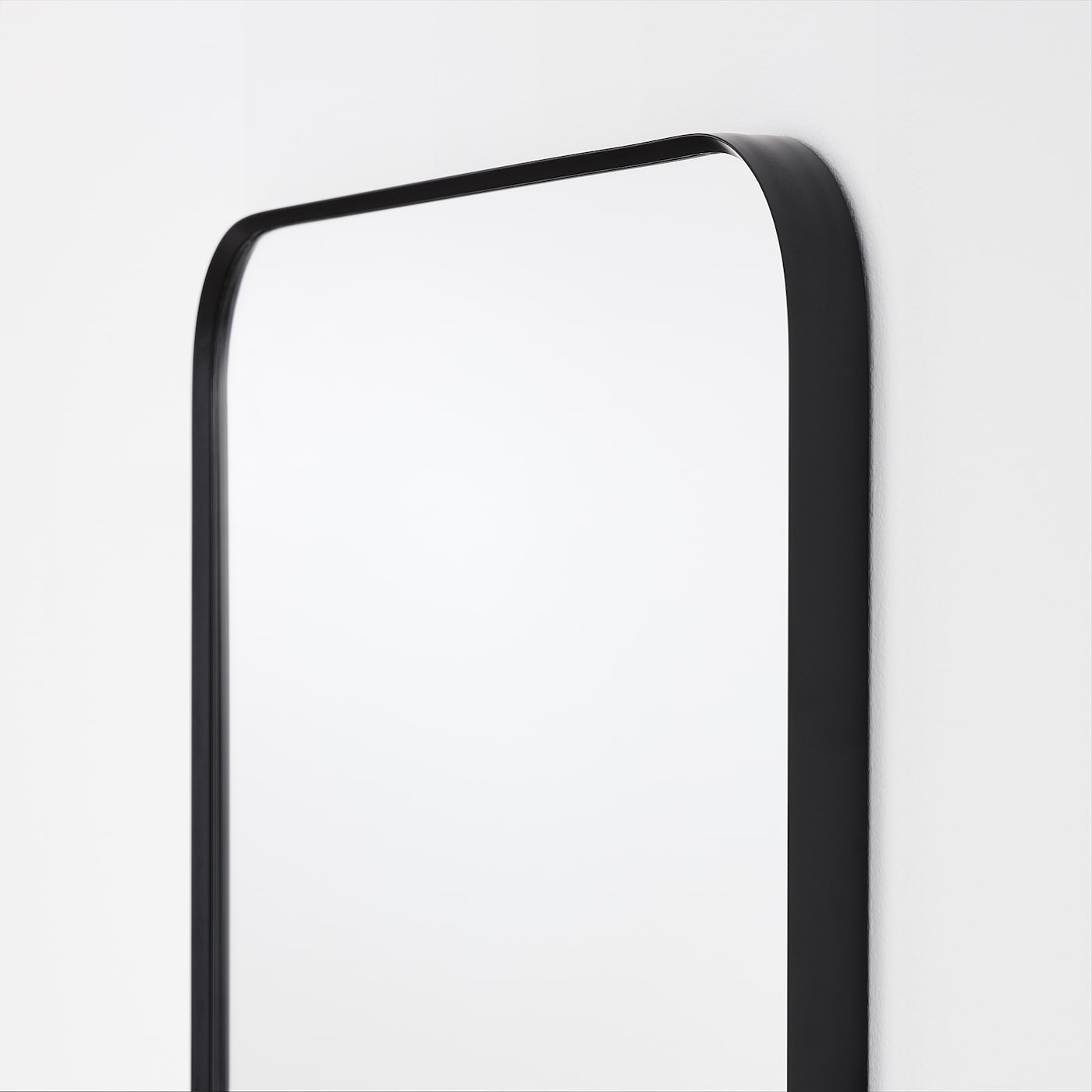 IKEA LINDBYN Spiegel schwarz 60x60 cm Zeitbegrenzte Promotion