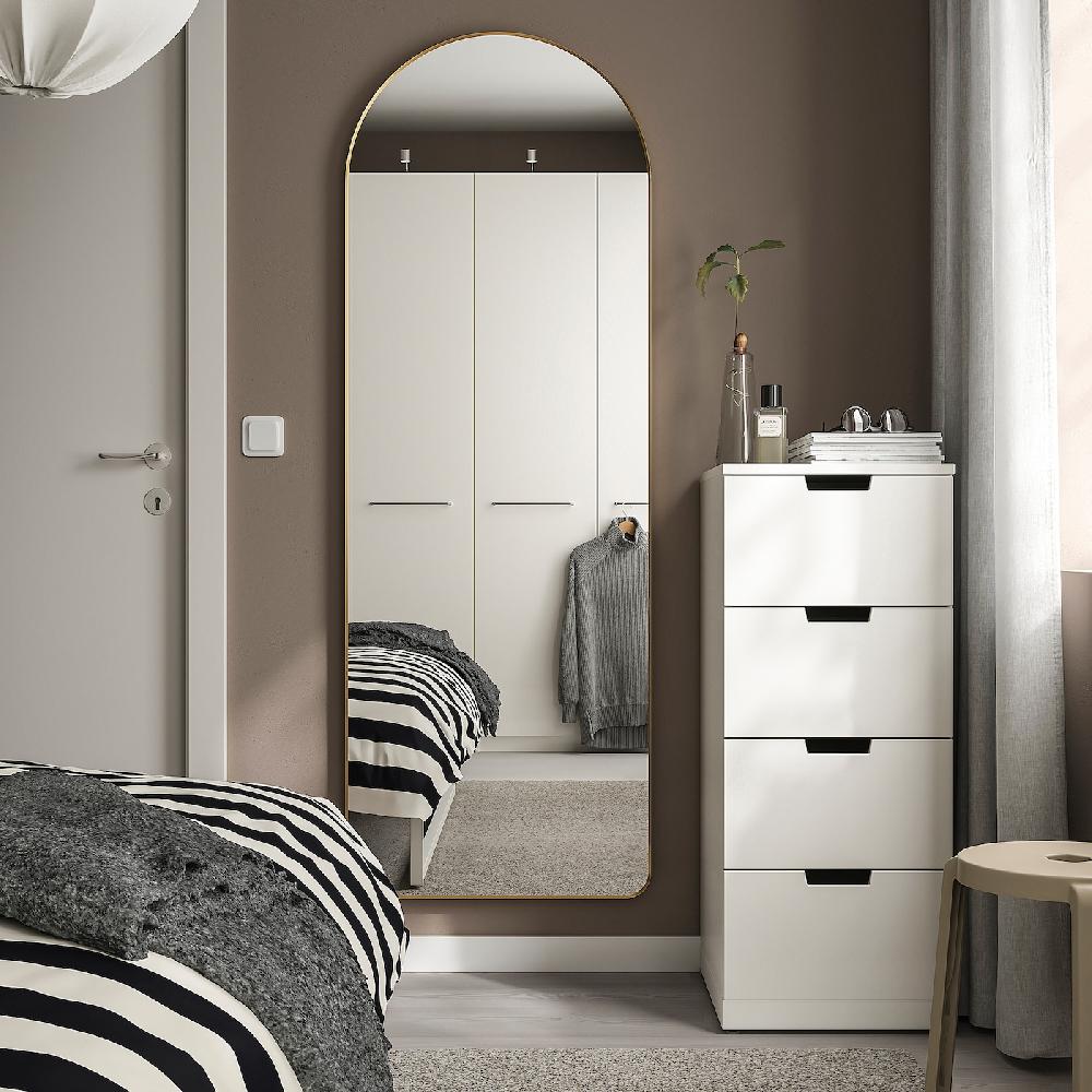 IKEA LINDBYN Spiegel goldfarben 60x170 cm Nur noch ein Tag übrig